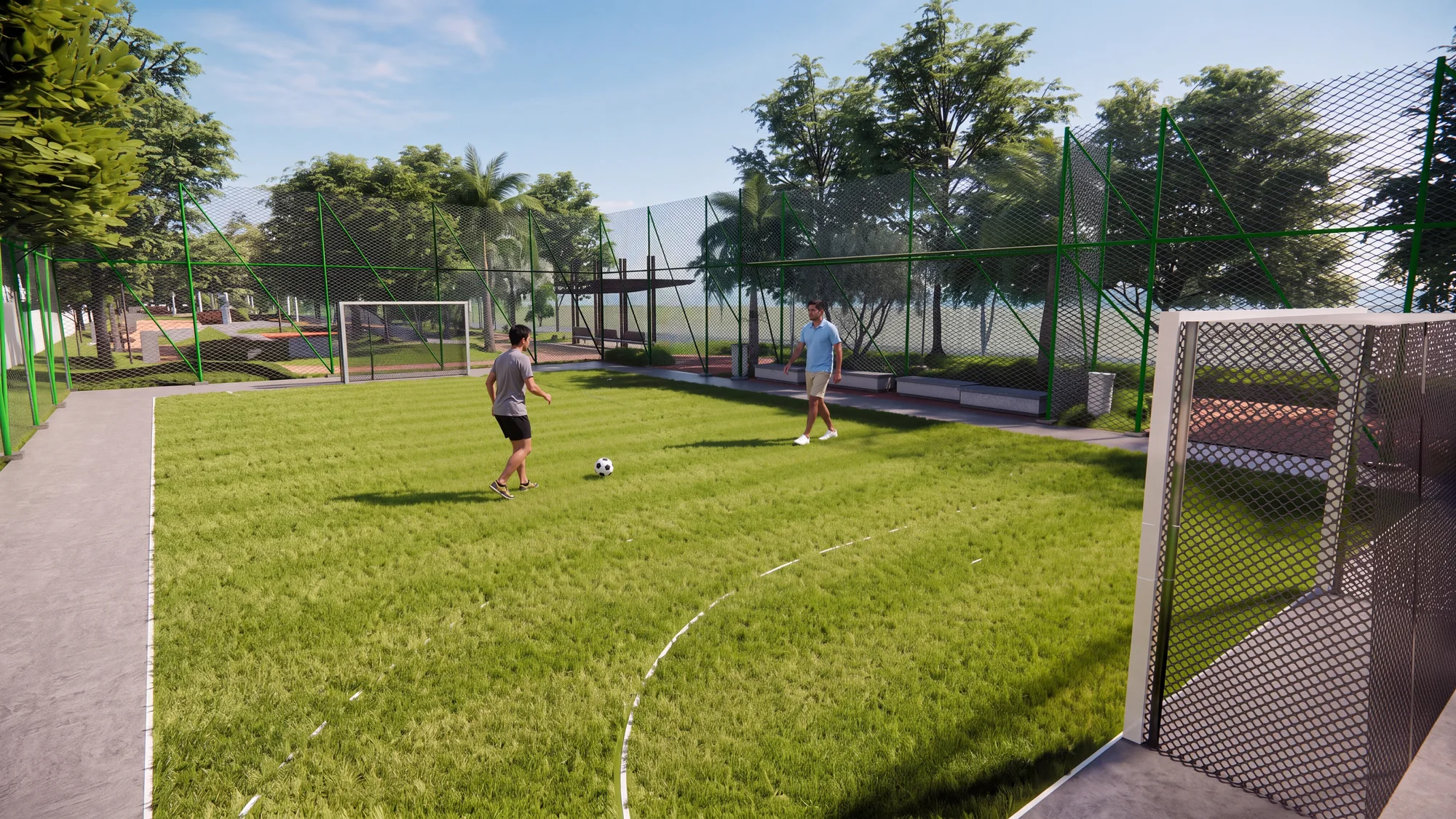 Cancha de uso múltiple — Etapa Santa Ana